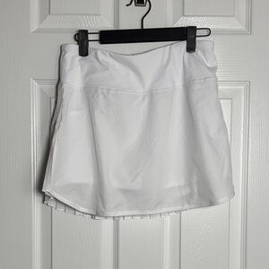 Baleaf White UPF 50+ Athletic Skirt